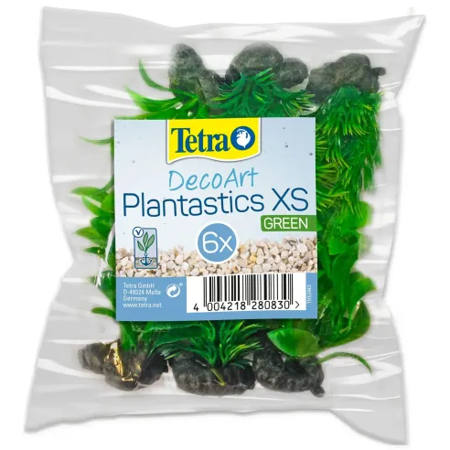 Tetra Plant Decoration Mix (zelena) XS – 6 kosov