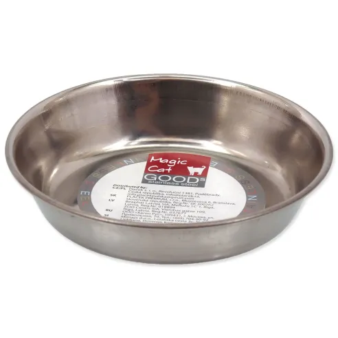 Posoda Magic Cat iz nerjavečega jekla, plitka, 11,5 cm, 210 ml