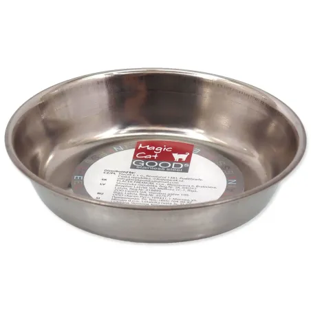 Posoda Magic Cat iz nerjavečega jekla, plitka, 11,5 cm, 210 ml