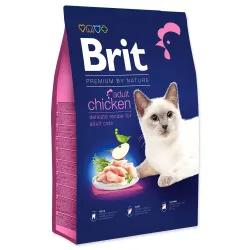 Hrana Brit Premium by Nature Cat Adult Chicken 8 kg