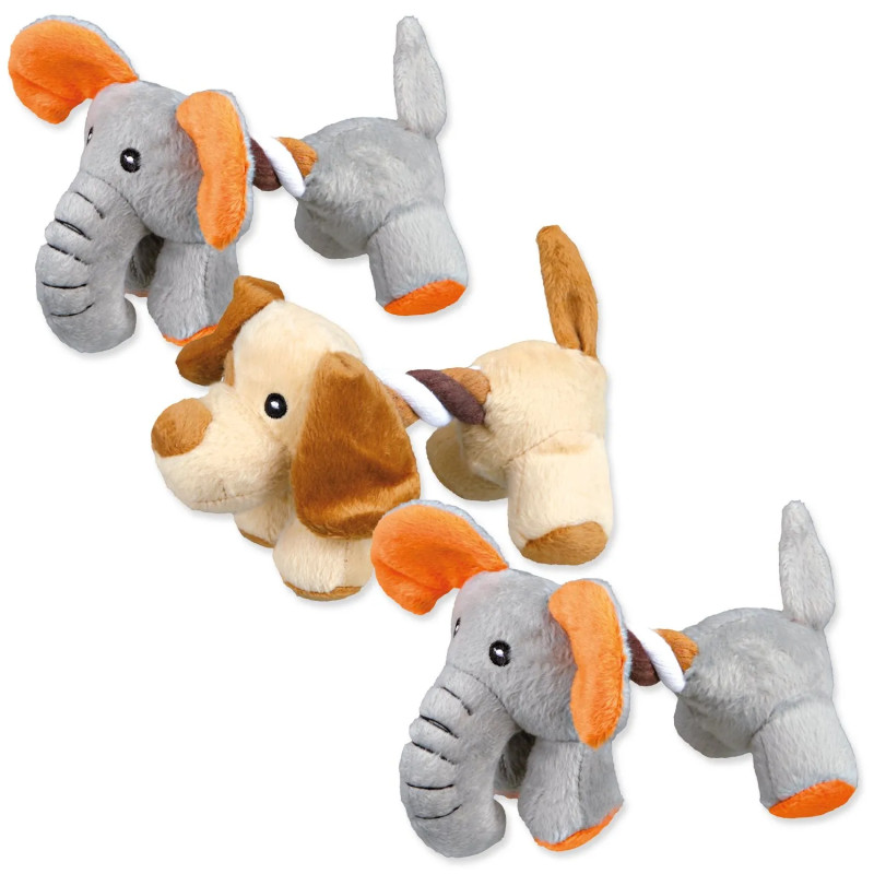 Igrača Trixie vlečno žival pliš 17 cm 3 kosi
