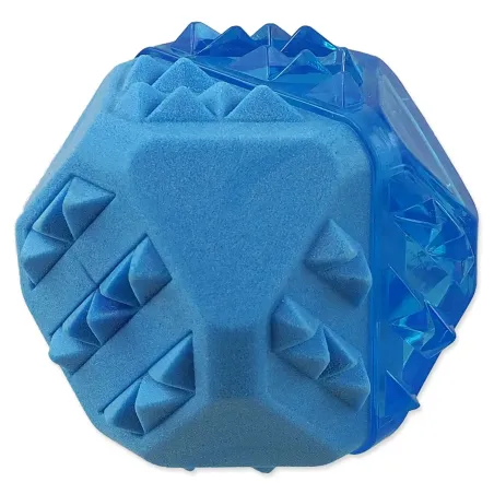 Igrača DOG FANTASY hladilna žogica modra 7,7 cm 1 kos