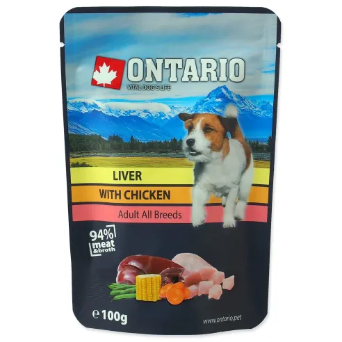 Kapsička Ontario pečenka s kuracím vo vývare 100 g
