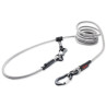 Vrvica za vodenje Tamer Easylong Twist Mini siva 2 m