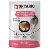 Pašteta Ontario Kitten s piščancem in jetri v omaki 80 g