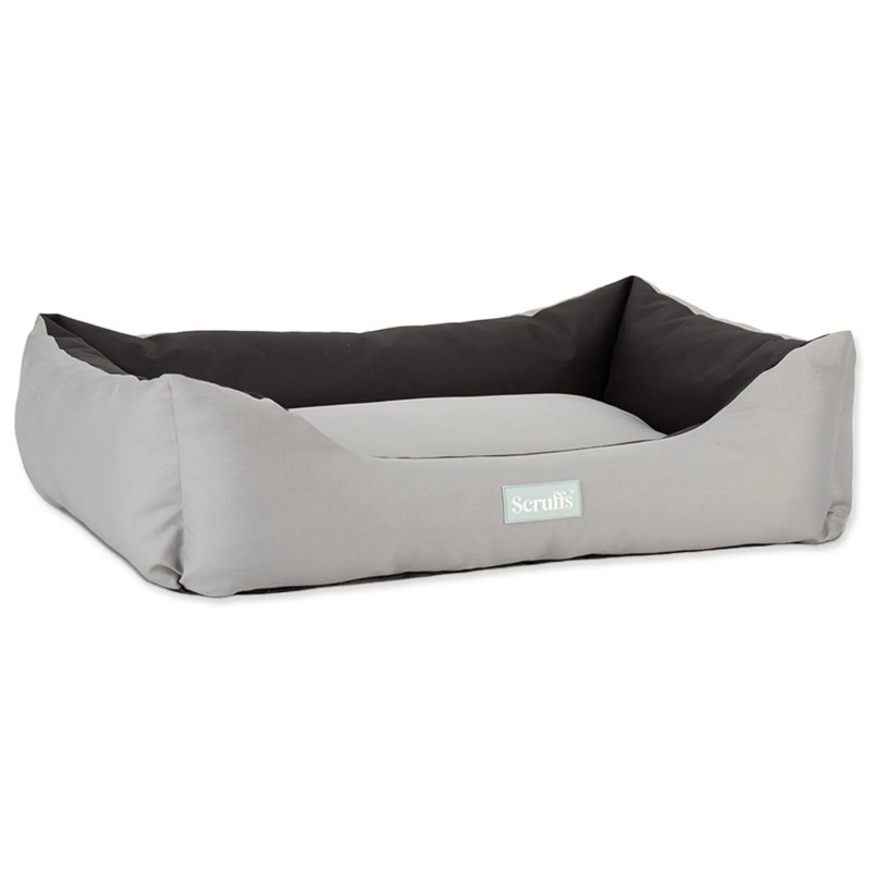 Ležišče Scruffs Expedition Box Bed Storm Grey XL 90x70 cm