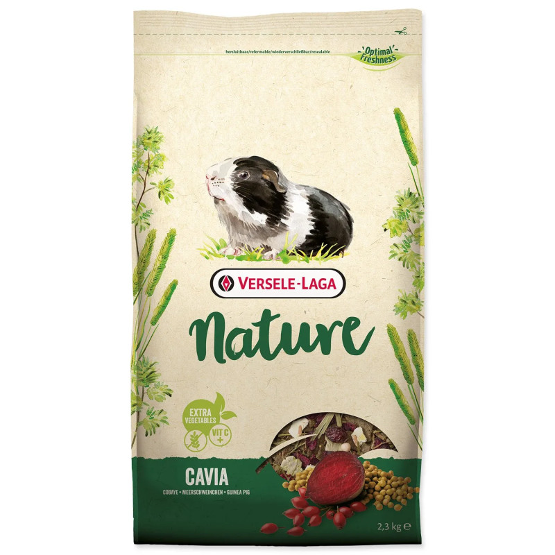 Krmilo Versele-Laga Nature Cavia morski prašiček 2,3 kg
