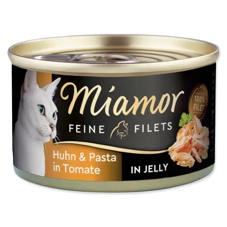 Konzerva Miamor Feine Filets Adult piščanec s testeninami v želeju 100 g