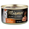Konzerva Miamor Feine Filets Adult tuna s prepeličjimi jajci v želeju 100 g