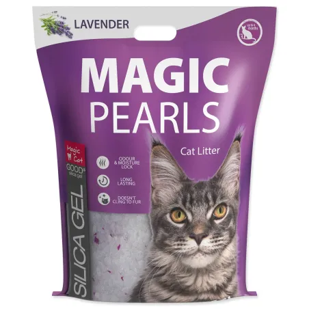 Magic Litter Pearls sivka 16 l