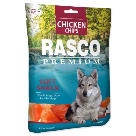 Priboljšek Rasco Premium piščančji rezinice 230 g
