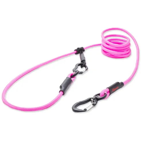 Povodec Tamer vrvni Easylong Twist Mini rožnat 2,5 m