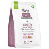 Hrana Brit Care Dog Sustainable Junior za velike pasme, piščanec in insekti, 3 kg