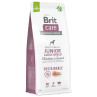 Hrana Brit Care Dog Sustainable Junior Large Breed – piščanec in insekti, 12 kg