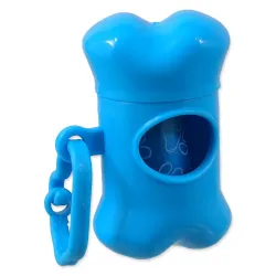 Dozator Dog Fantasy moder z 1 zvitkom po 15 kosov