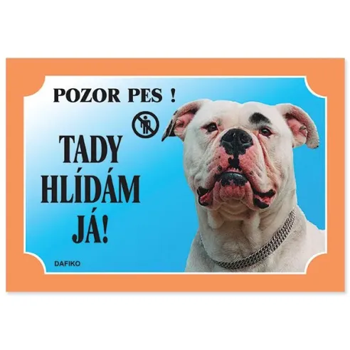Tabla Dafiko ameriški buldog