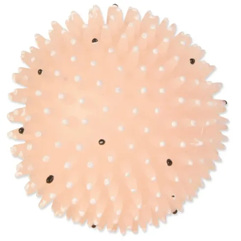 Igrača Trixie vinilna žoga, fosforescentna, 10cm