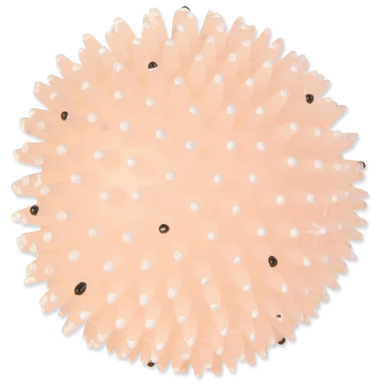 Igrača Trixie vinilna žoga, fosforescentna, 10cm