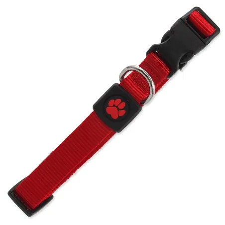 Ovratnik Active Dog Premium M rdeč 2x34-49cm