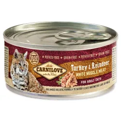 Konzerva Carnilove WMM Adult Cats puran in sob 100g