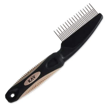 Glavnik KAY z izmeničnimi zobci 21 cm