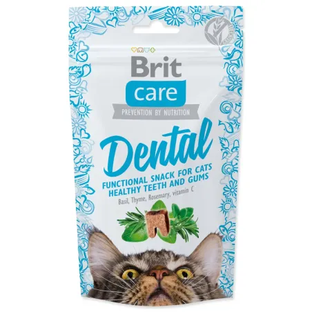 Poslastica Brit Care Cat Snack Dental 50 g
