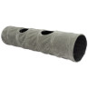 Tunel Magic Cat XL plišast siv 150x35cm