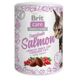 Prigrizek za mačke Brit Care Cat Snack Superfruits losos 100 g
