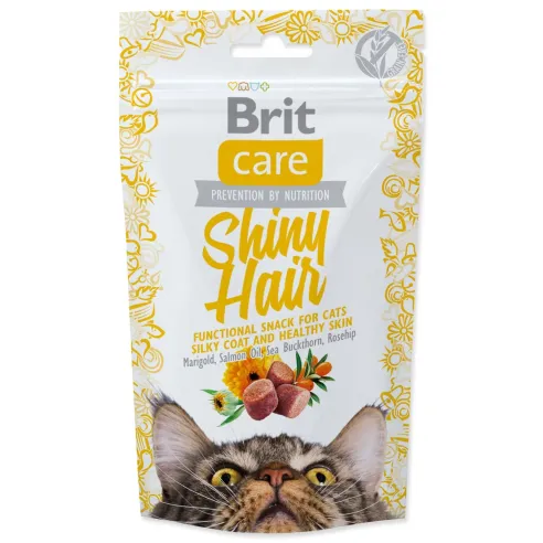 Poslastica Brit Care Cat Snack Shiny Hair 50 g