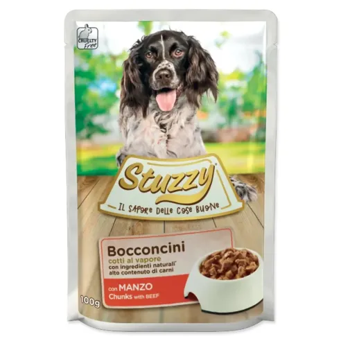 Vrečka STUZZY govedina 100g