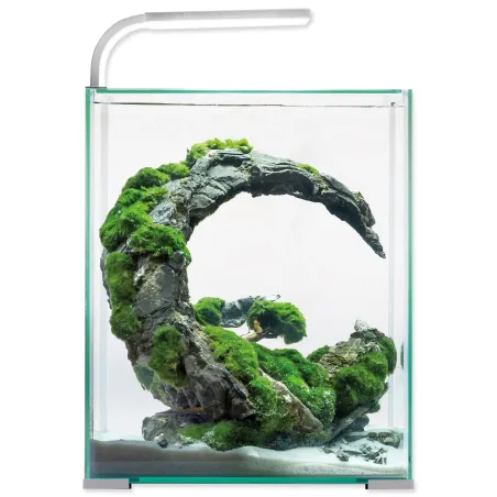 Akvarijski set Aquael SHRIMP SMART Day & Night bel 29x29x35cm 30l