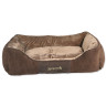 Ležalnik Scruffs Chester Box Bed čokoladni XL 90x70cm