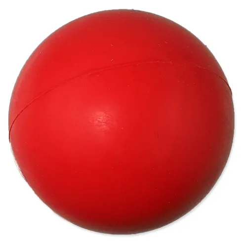 Igračka Dog Fantasy trda rdeča žoga 7cm