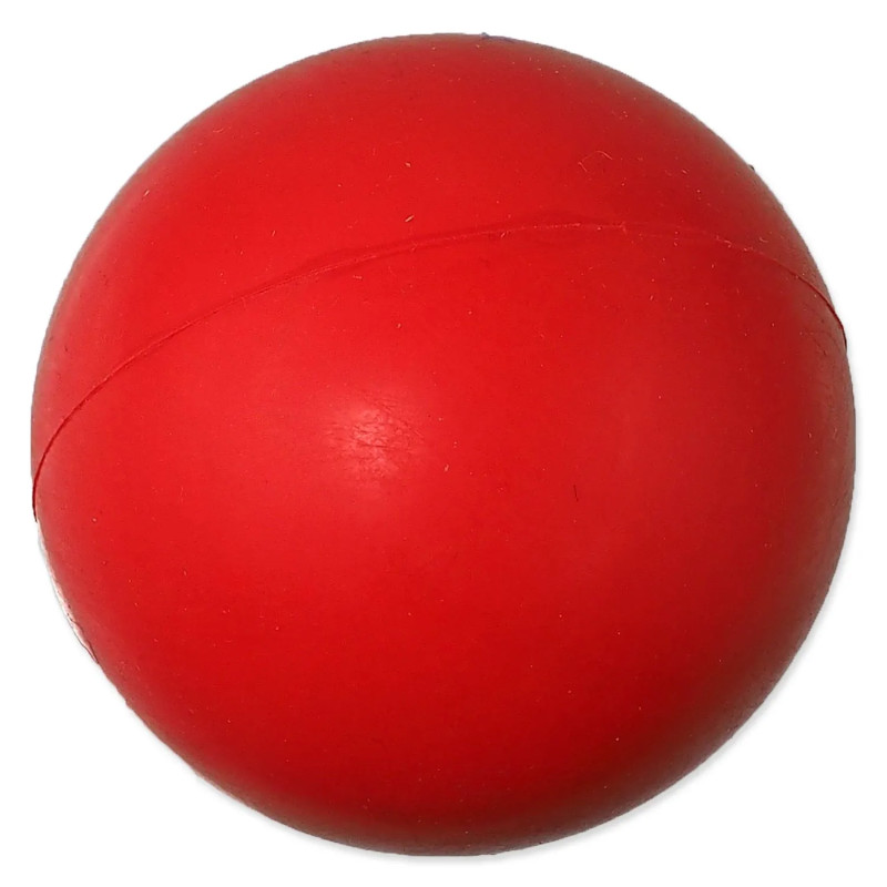 Igračka Dog Fantasy trda rdeča žoga 7cm