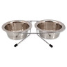 Stojan Dog Fantasy inox komplet 13 cm 2x0,38 l