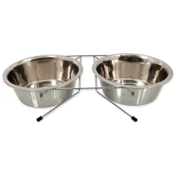 Stojan Dog Fantasy iz nerjavečega jekla, komplet 21cm 2x1,57l