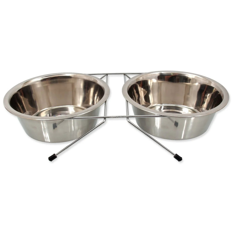 Stojan Dog Fantasy iz nerjavečega jekla, komplet 21cm 2x1,57l