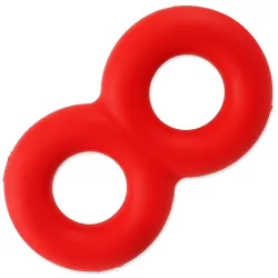 Igrača Dog Fantasy osemka rdeča 22,5cm