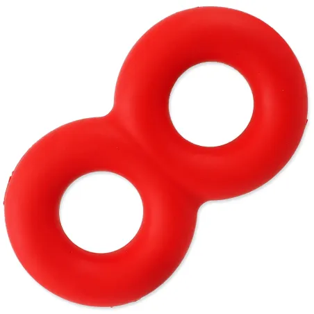 Igrača Dog Fantasy osemka rdeča 22,5cm