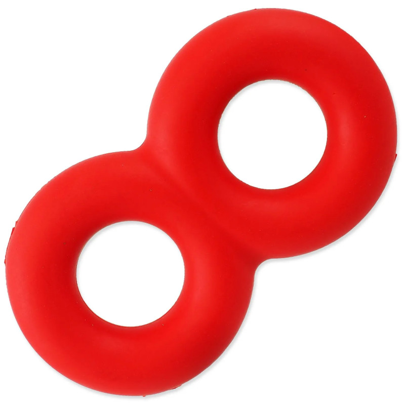 Igrača Dog Fantasy osemka rdeča 22,5cm