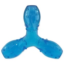 Igrača Dog Fantasy STRONG propeler z vonjem po slanini modra 15 cm