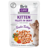 Vrečka Brit Care Cat Kitten purana, fileti v omaki 85g