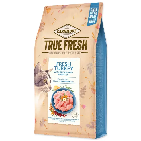 Hrana za mačke Carnilove Cat True Fresh Turkey 1,8 kg