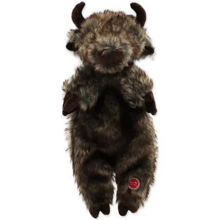 Igrača Dog Fantasy Skinneeez bizon, pliš, 34cm