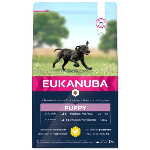 Hrana EUKANUBA Puppy Large & Giant 3 kg
