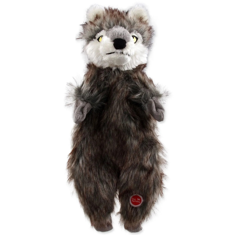 Igrača Dog Fantasy Skinneeez volk pliš 34cm