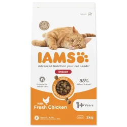 Hrana IAMS Cat Adult/Senior Indoor Chicken 2kg