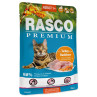 Vrečka Rasco Premium Adult puran z rakitovcem 85 g
