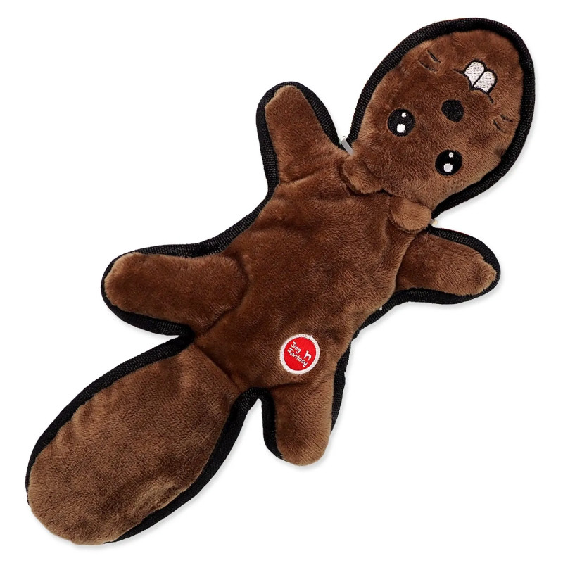 Igrača Dog Fantasy Recycled Toy veverica piščeča s šuštečim repom 39cm