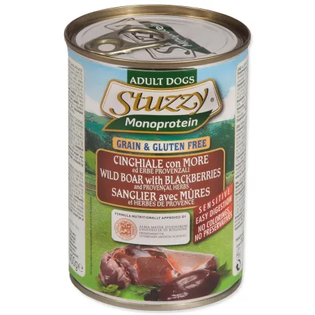 Konzerva STUZZY Monopretein divji prašič 400g